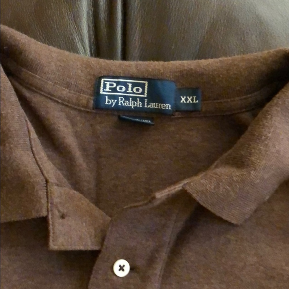 Long sleeve polo shirt